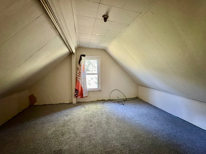 Smaller upper-level room