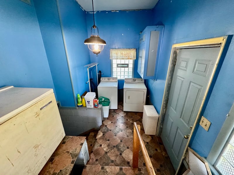 Laundry area